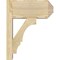 Ekena Millwork Balboa Craftsman Rough Sawn Outlooker, Douglas Fir, 8"W x 16"D x 20"H OUT08X16X20BOA04RDF - alternate 3